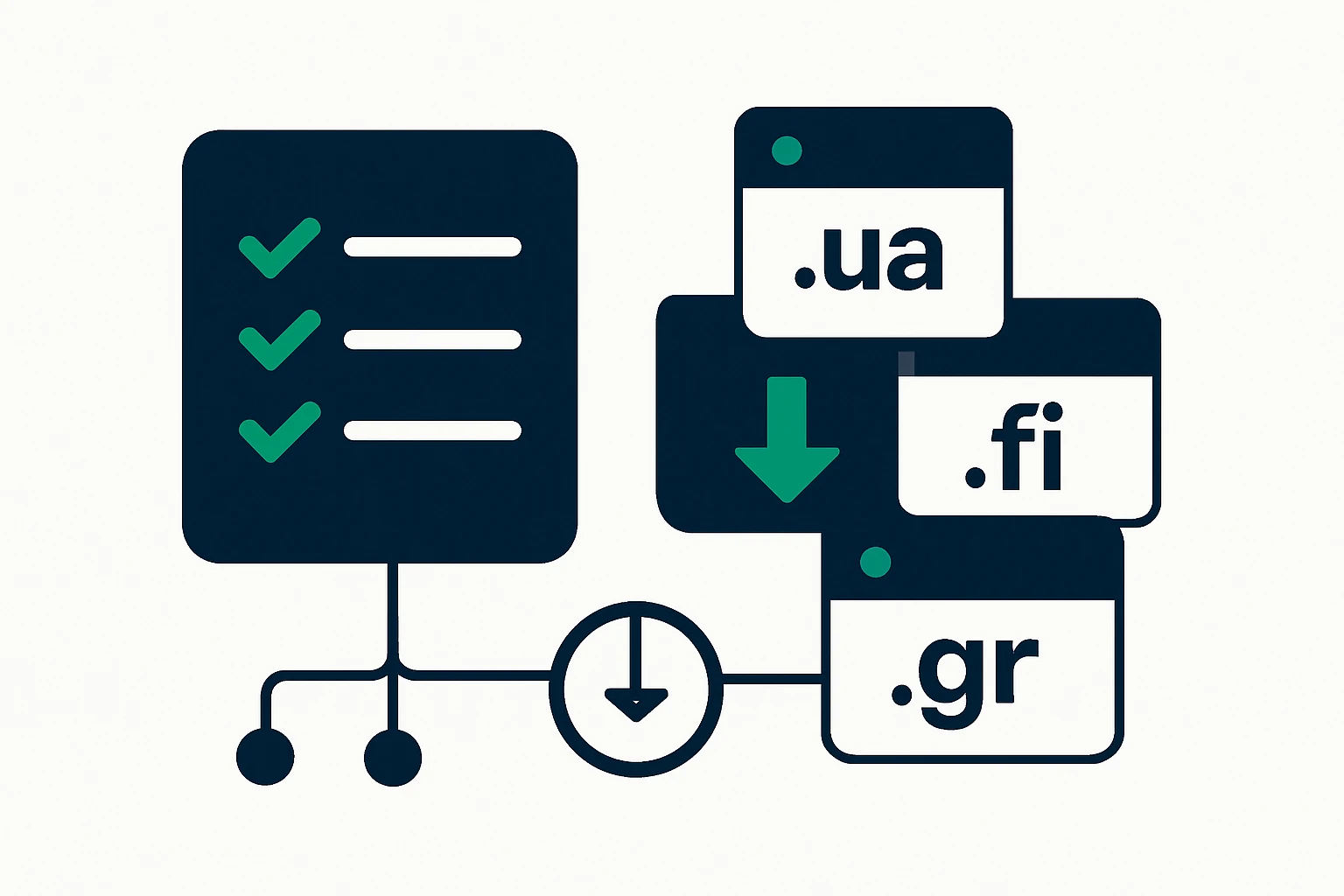 Bulk ccTLD Domain Lists for DNS Operations: Download, Validate, and Use .ua, .fi, and .gr Domains