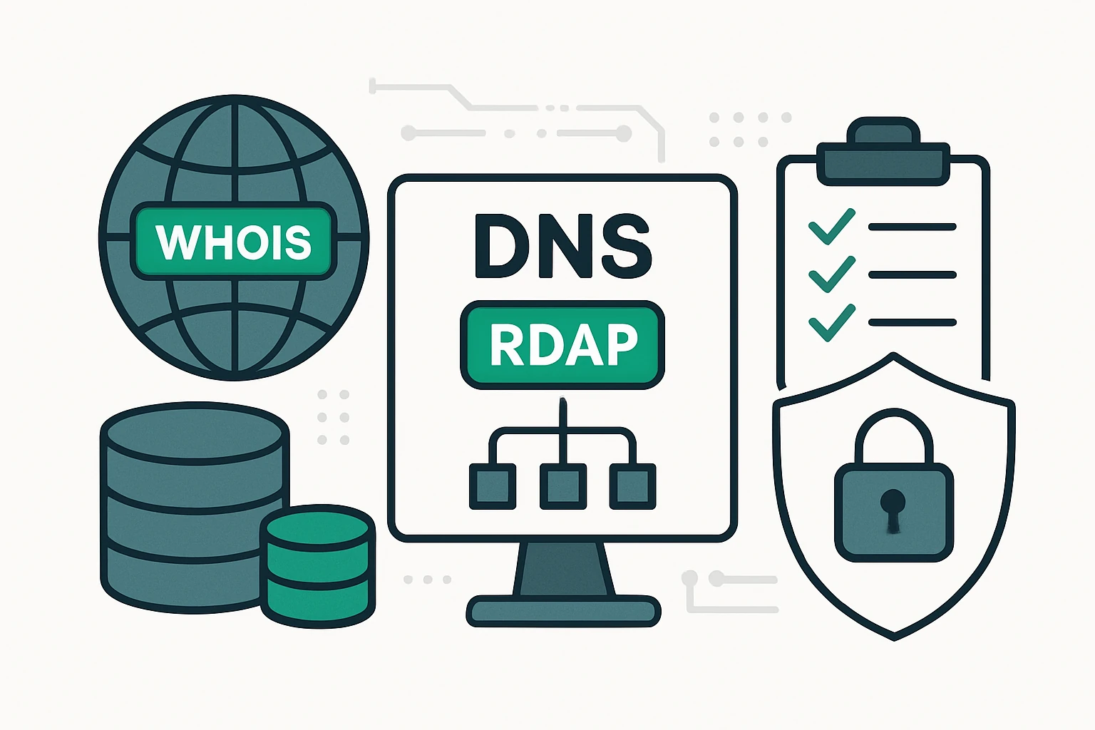 RDAP and Whois for Enterprise DNS: Asset Inventory, Compliance, and Security
